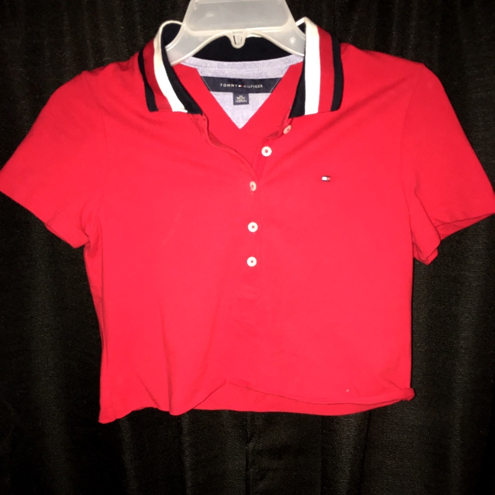 cropped polo